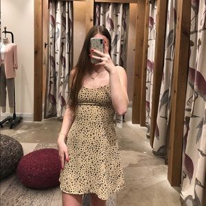 SUNDAY BEST (aritzia) leopard print mini dress 🐆